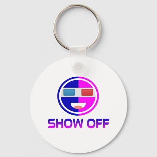 3D Emoji _ Show Off Keychain