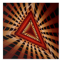 3D Fantasy Network Modern Fractal Graphic Design