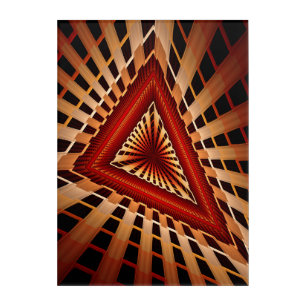 3D Fantasy Network Modern Fractal Graphic Design Acrylic Print