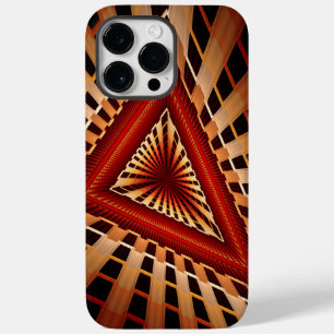 3D Fantasy Network Modern Fractal Graphic Design Case-Mate iPhone 14 Pro Max Case