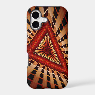 3D Fantasy Network Modern Fractal Graphic Design iPhone 17 Case