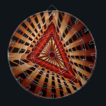 3D Fantasy Network Modern Fractal Graphic Design Dart Board<br><div class="desc">A modern and remarkably Fractal Art Graphic with depth.
Design for your dartboard and more.</div>