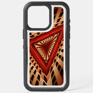 3D Fantasy Network Modern Fractal Graphic Design iPhone 15 Pro Max Case