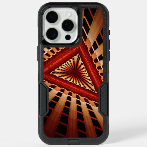 3D Fantasy Network Modern Fractal Graphic Design iPhone 15 Pro Max Case