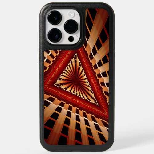 3D Fantasy Network Modern Fractal Graphic Design OtterBox iPhone 14 Pro Max Case