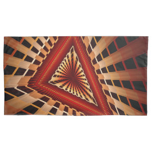 3D Fantasy Network Modern Fractal Graphic Design Pillow Case