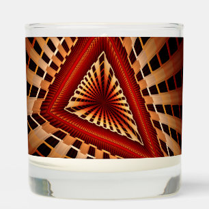 3D Fantasy Network Modern Fractal Graphic Design Scented Candle