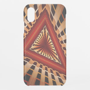 3D Fantasy Network Modern Fractal Graphic Design iPhone XR Case