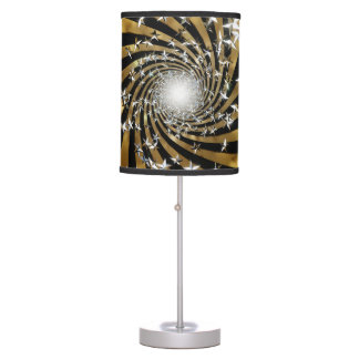 3D Festive, Decorative Illustration Background. Table Lamp