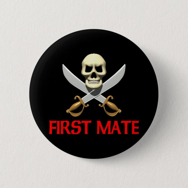 3D First Mate Button (Front)