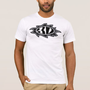 3d Flame Logo T-Shirt