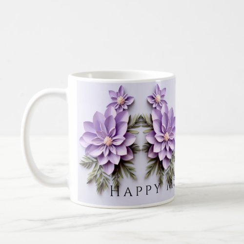 3D Flowers Coffee Mug