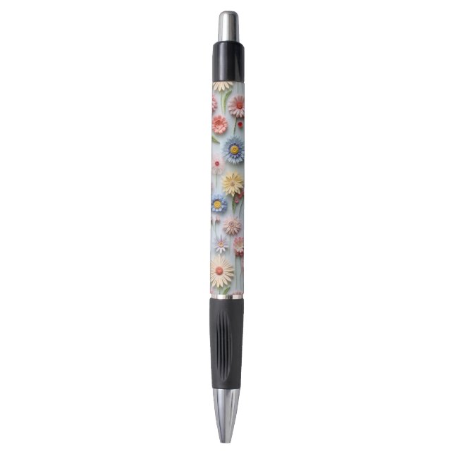 3D Flowers- Pen (Front Vertical)
