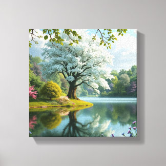 3D Forest Textured Wall Art Landscape Tree