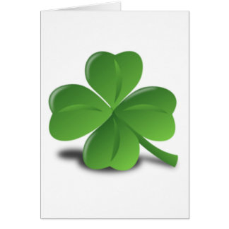 3D Four Leaf Clover Cards