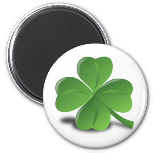 3D Four Leaf Clover Magnet