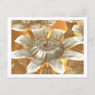 3D Fractal image postcard