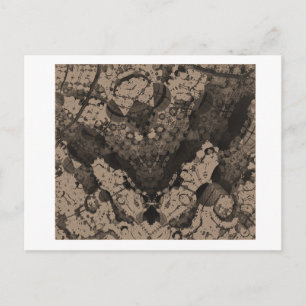 3D Fractal image postcard