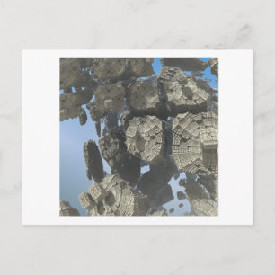 3D Fractal image postcard