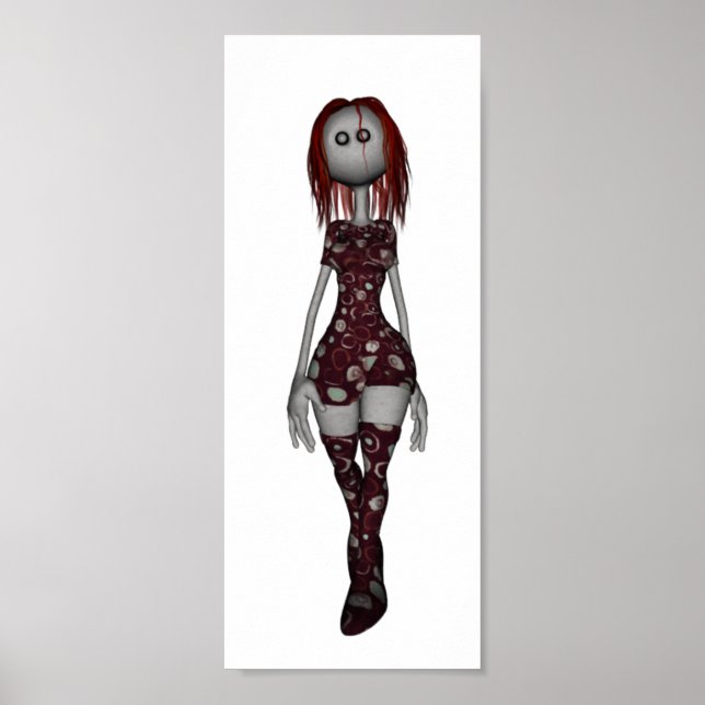 3D Freaky Bonga Doll - Redhead Poster (Front)