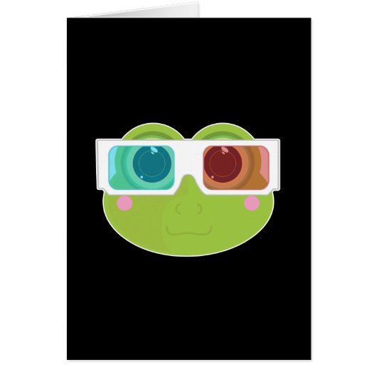 3D Frog (2) Cards (Front)