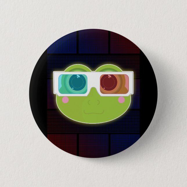 3D Frog Button (Front)