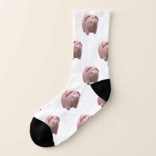 3D Funny Pig Year Zodiac Birthday choose color S2 Socks