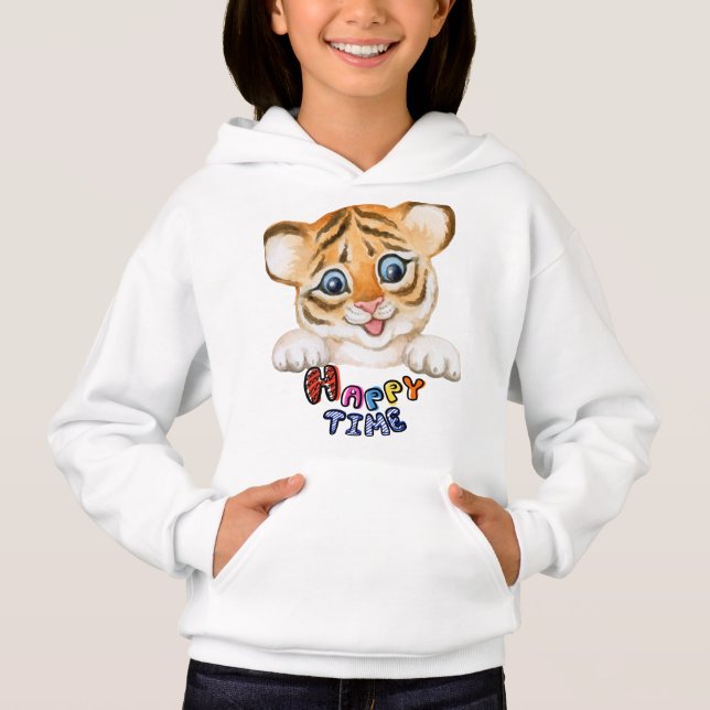 3d Funny Teddy  Hoodie (Front)