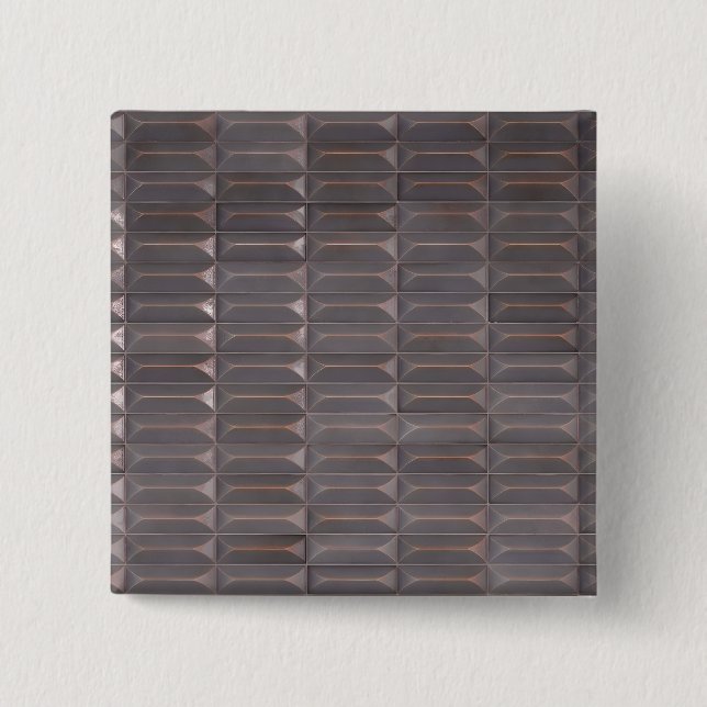 3D Geometric Tile Button (Front)