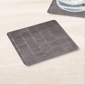 3D Geometric Tile Square Paper Coaster