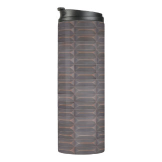 3D Geometric Tile Thermal Tumbler