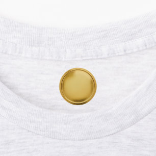 3D Gold Foil Seal Elegant Excellence Award Medal Labels