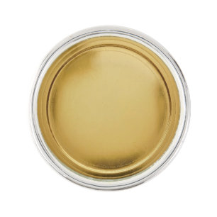 3D Gold Foil Seal Elegant Excellence Award Medal Lapel Pin