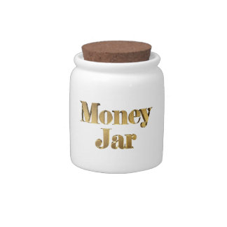 3D Gold Money Jar