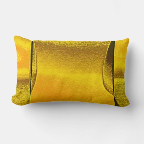 3D Golden Bridge Throw Pillow