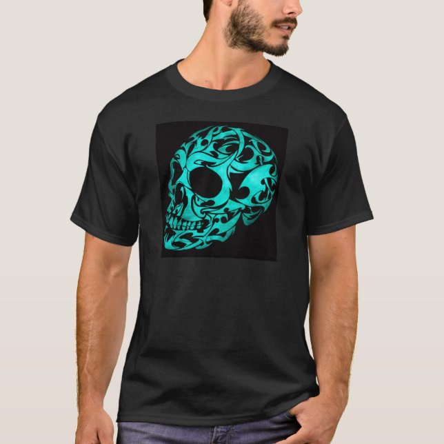 3D gothic skull T-Shirt (Front)