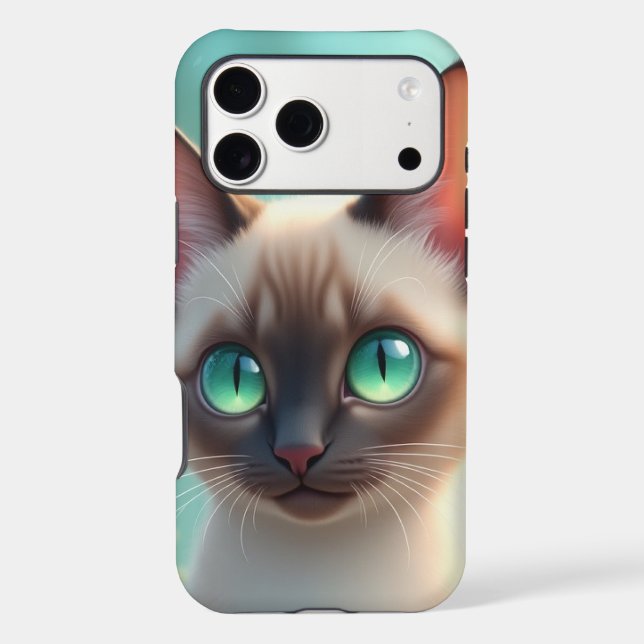 3D Green eye baby Case-Mate iPhone Case (Back)