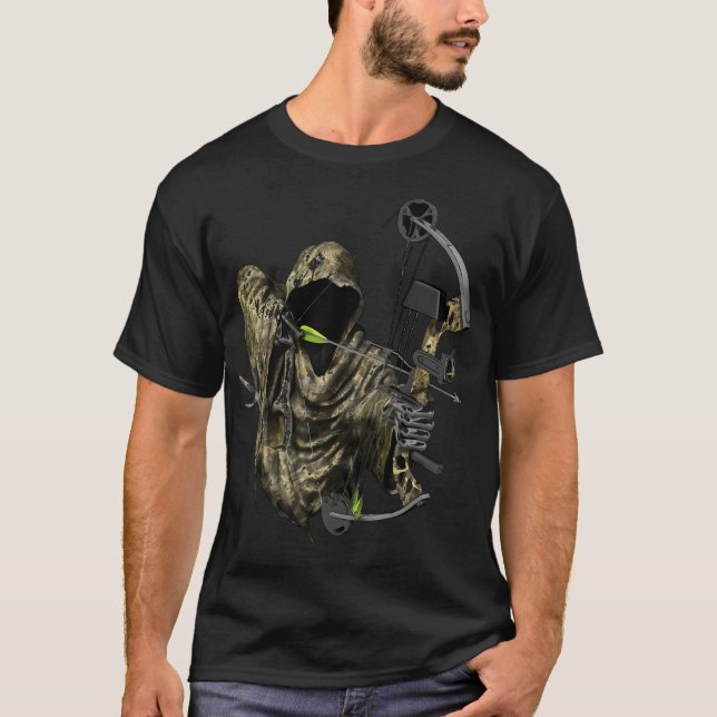3D Grim Reaper Archer T-Shirt (Front)