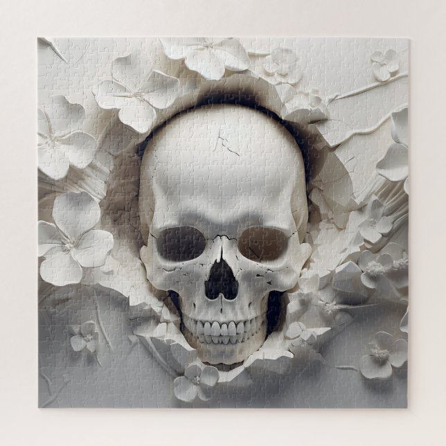 3D Halloween Skeleton Puzzle (Vertical)