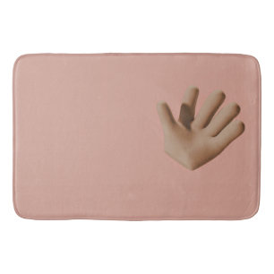 3D Hand Bath Mat – Unique & Eye-Catching Design