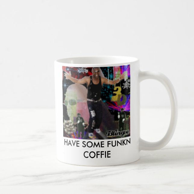 3d, HAVE SOME FUNKN COFFIE Coffee Mug (Right)