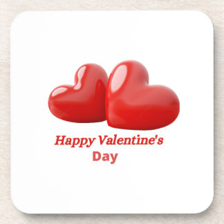 3D Heart Design Beverage Coaster