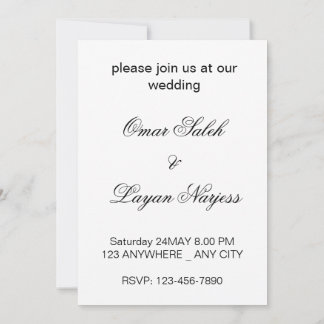 3D Heart Design Wedding Card