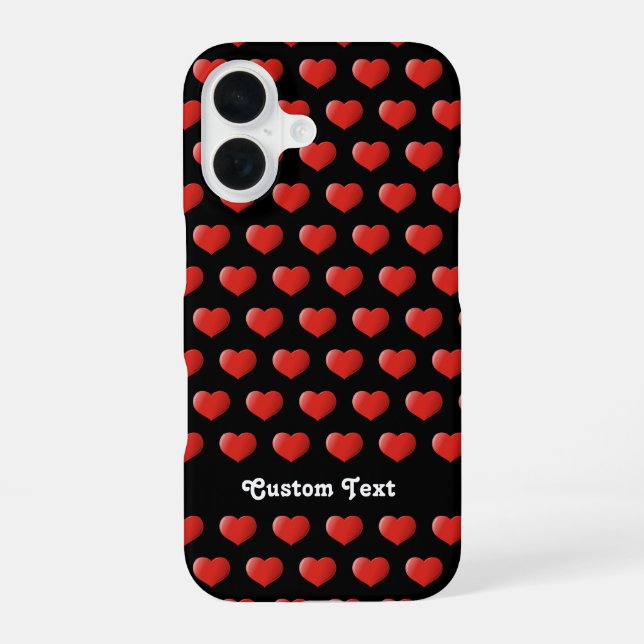 3D Heart Icon Iphone Case (Back)