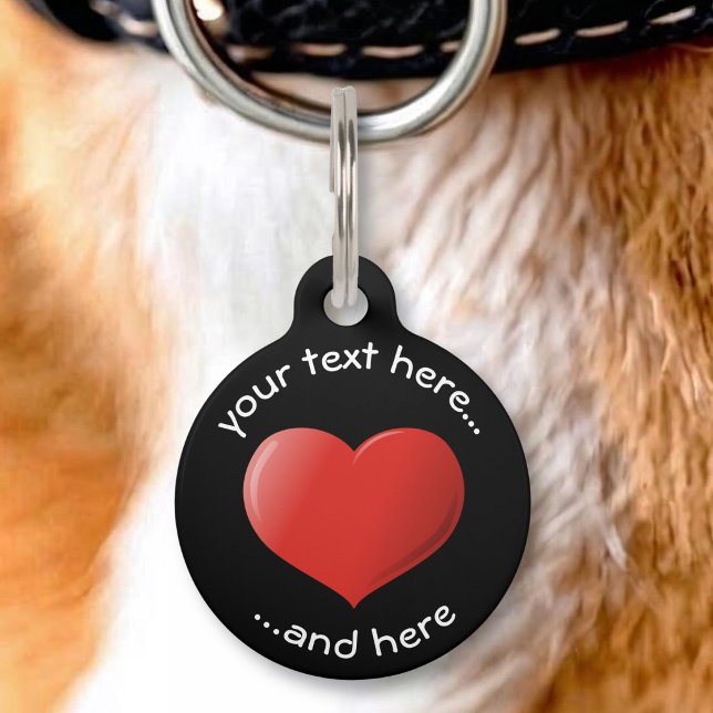 3D Heart Icon Pet ID Tag (Creator Uploaded)
