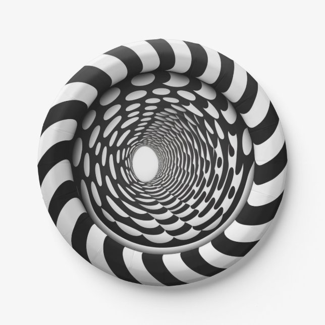 3D Illusion Paper Plates (Front)
