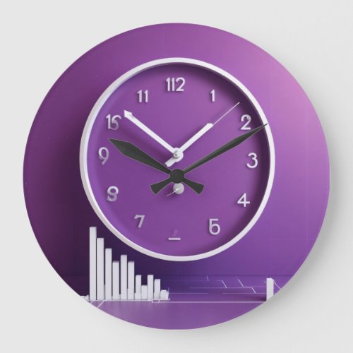 3D illustration  Large Clock