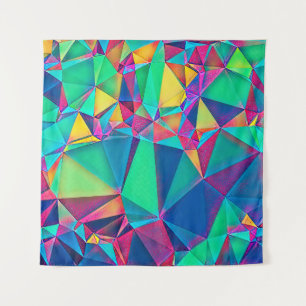 3D illustration. Trendy abstract background. Color Tapestry