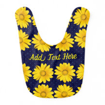 3d Image Yellow Daisies Pattern