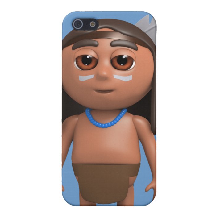 3d Indian Brave stands proud iPhone 5 Cover